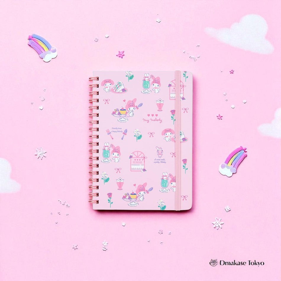 Carnet à anneaux Sanrio B6-60 feuilles
