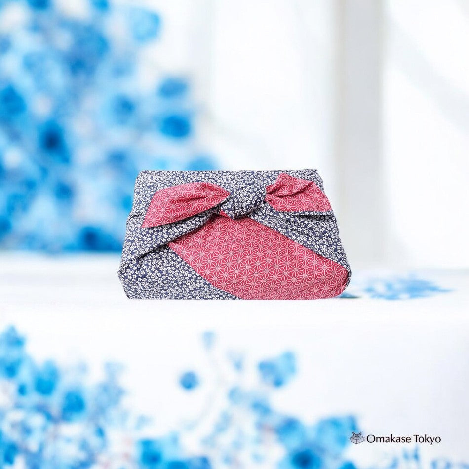 Furoshiki réversible Ametamari