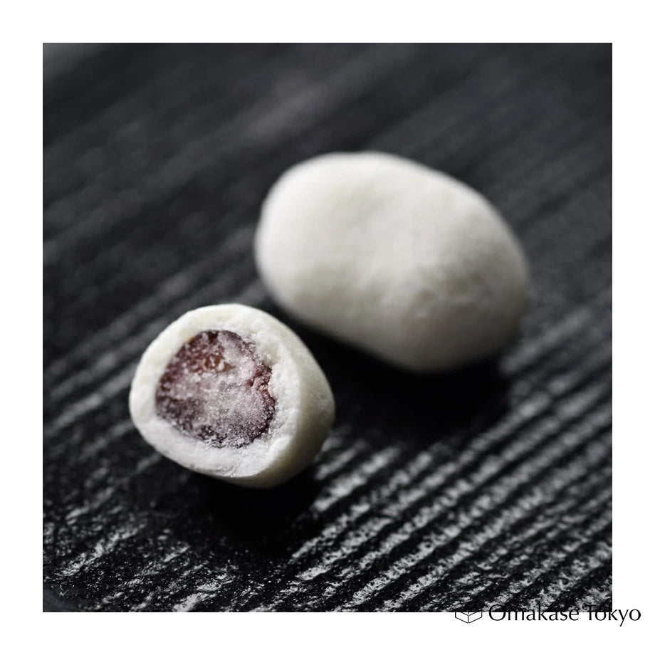 Sankaikou Azuki Bonbons au lait de haricots rouges sucrés Ochichimame (paquet de 3)