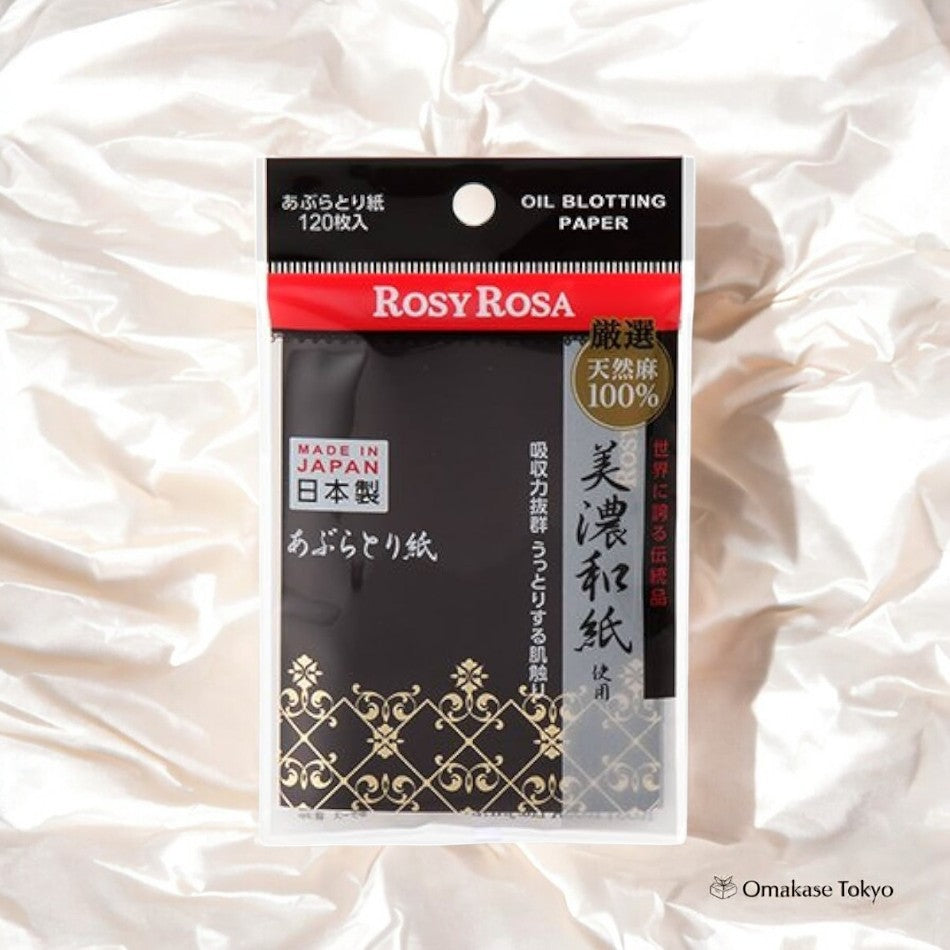 ROSY ROSA Mino Washi Papier buvard à l'huile 120 feuilles