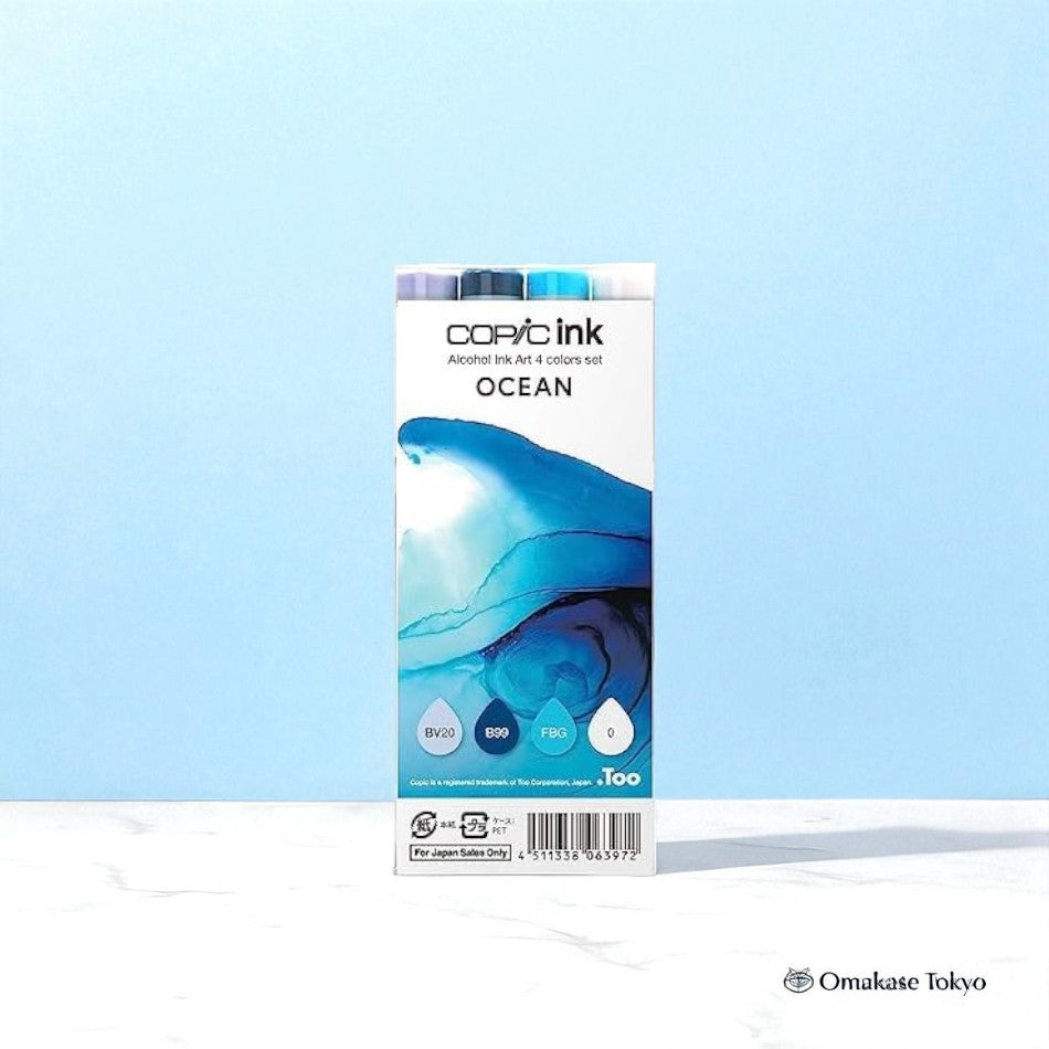Ensemble de colorants à encre Copic