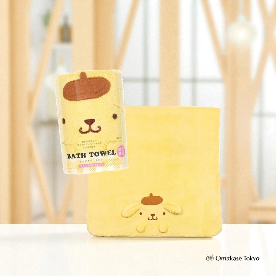 Skater Sanrio Bath Towel