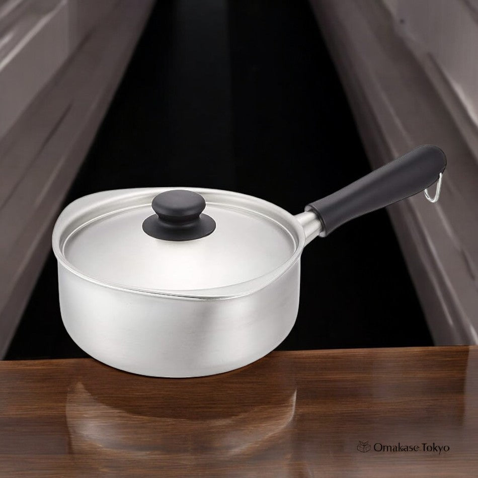 Sori Yanagi 3-Layer Stainless Steel Single Handle Pot