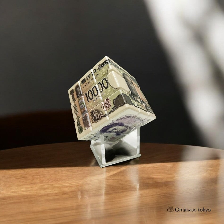 New Banknote Cube 3D Puzzle – Eiichi Shibusawa Design