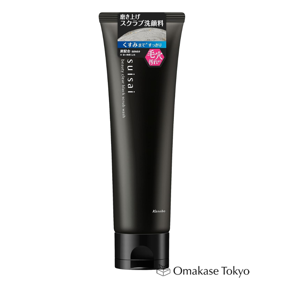 SUISAI Beauty Nettoyant exfoliant noir transparent