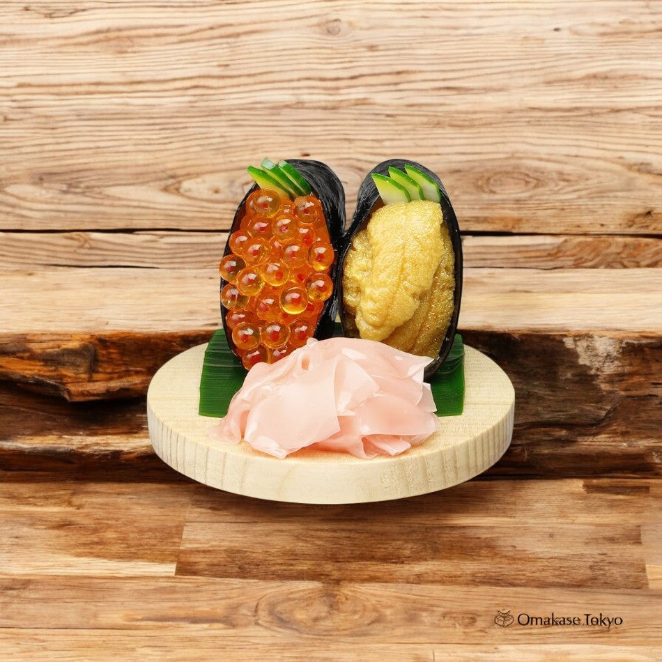 Support pour smartphone Suetake Sample Sushi Uni & Ikura
