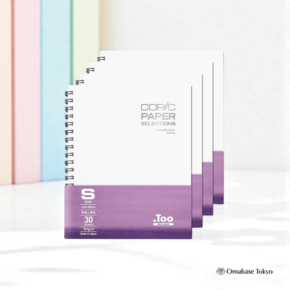 Copic Paper Selection Carnet de croquis Lot de 4