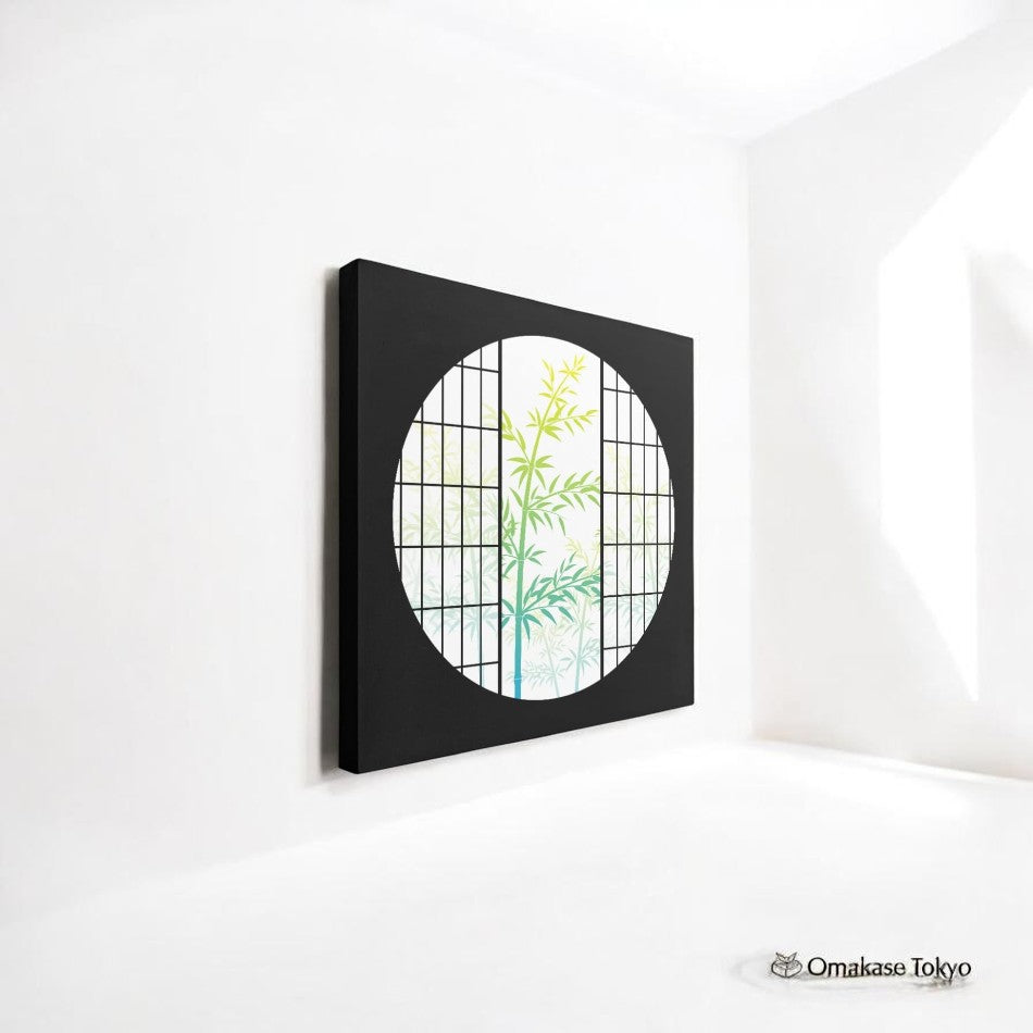 Panneau d'art igsticker – Design japonais en bambou