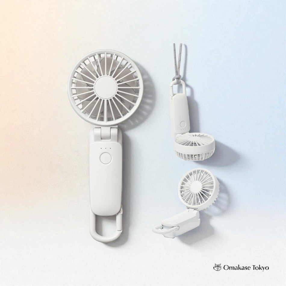 Ventilateur pratique RHYTHM Silky Wind Mobile 3.2