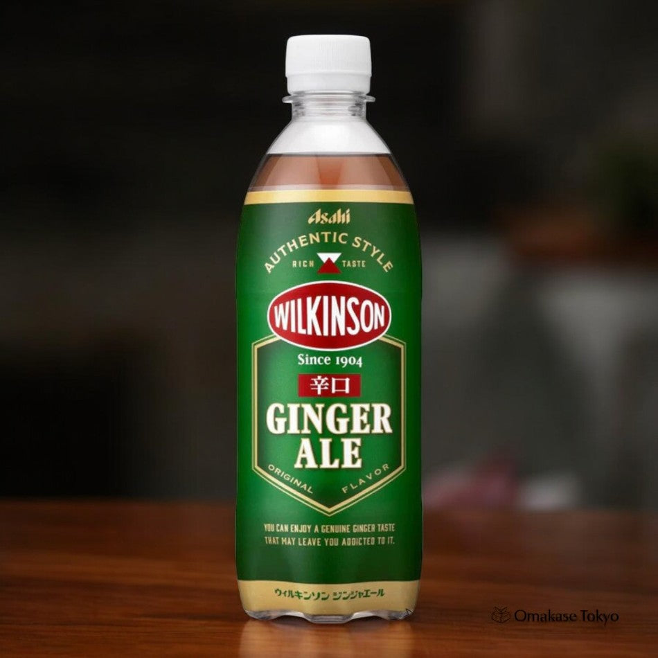 Asahi Wilkinson Authentic Dry Ginger Ale piquant et pétillant 500 ml, paquet de 6