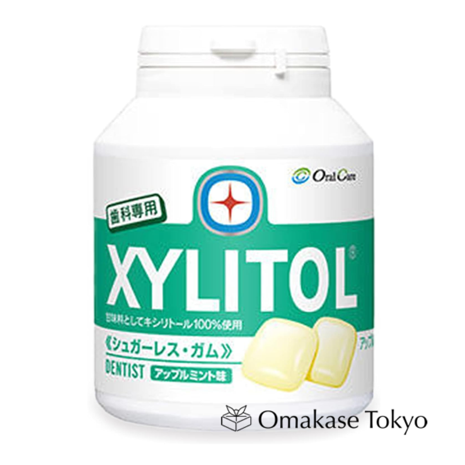 Lotte Xylitol Gum Apple Mint 90pc