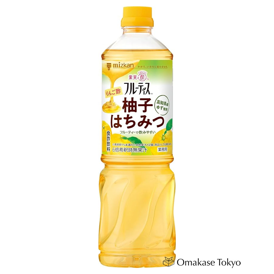 Mizkan Fruitis 苹果醋柚子蜂蜜浓缩 1000ml