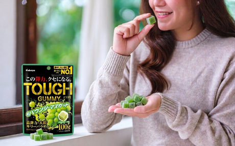 Satisfy Cravings Without Overloading on Sugar: Try Kabaya Tough Gummy Muscat Flavor Gummies