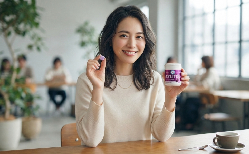 Sugar-Free Gum That Actually Tastes Good: Lotte Xylitol Grape Review