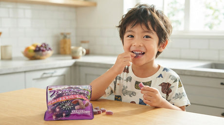 Looking for the Best Japanese Gummy Candy? Try These Grape Gummies