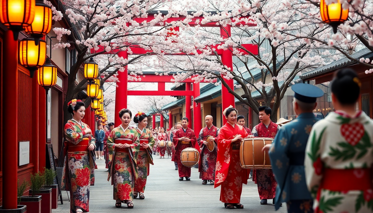 A Journey Through Japan's Festivals and Traditions: Celebrating Culture and Spirit