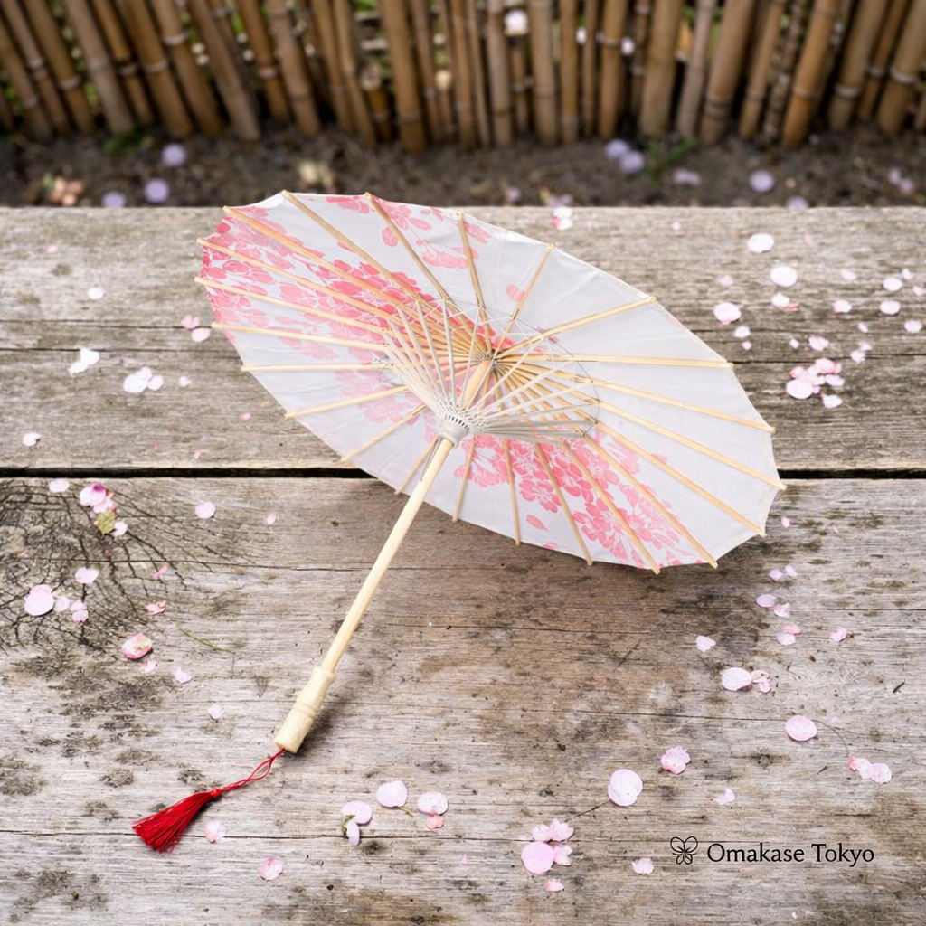LIFKOME 日本纸伞 – 花朵图案