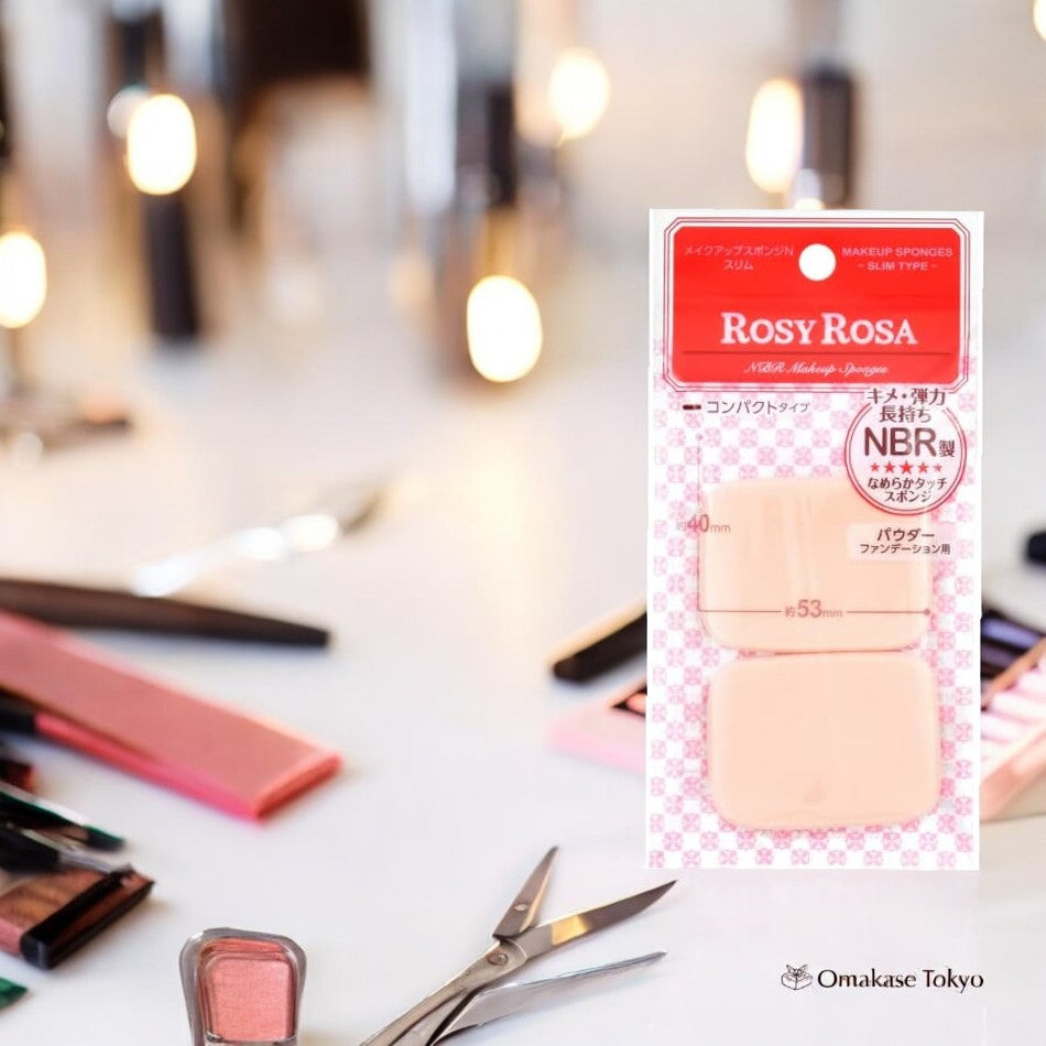 ROSY ROSA Éponge de maquillage N (Slim, 2P)