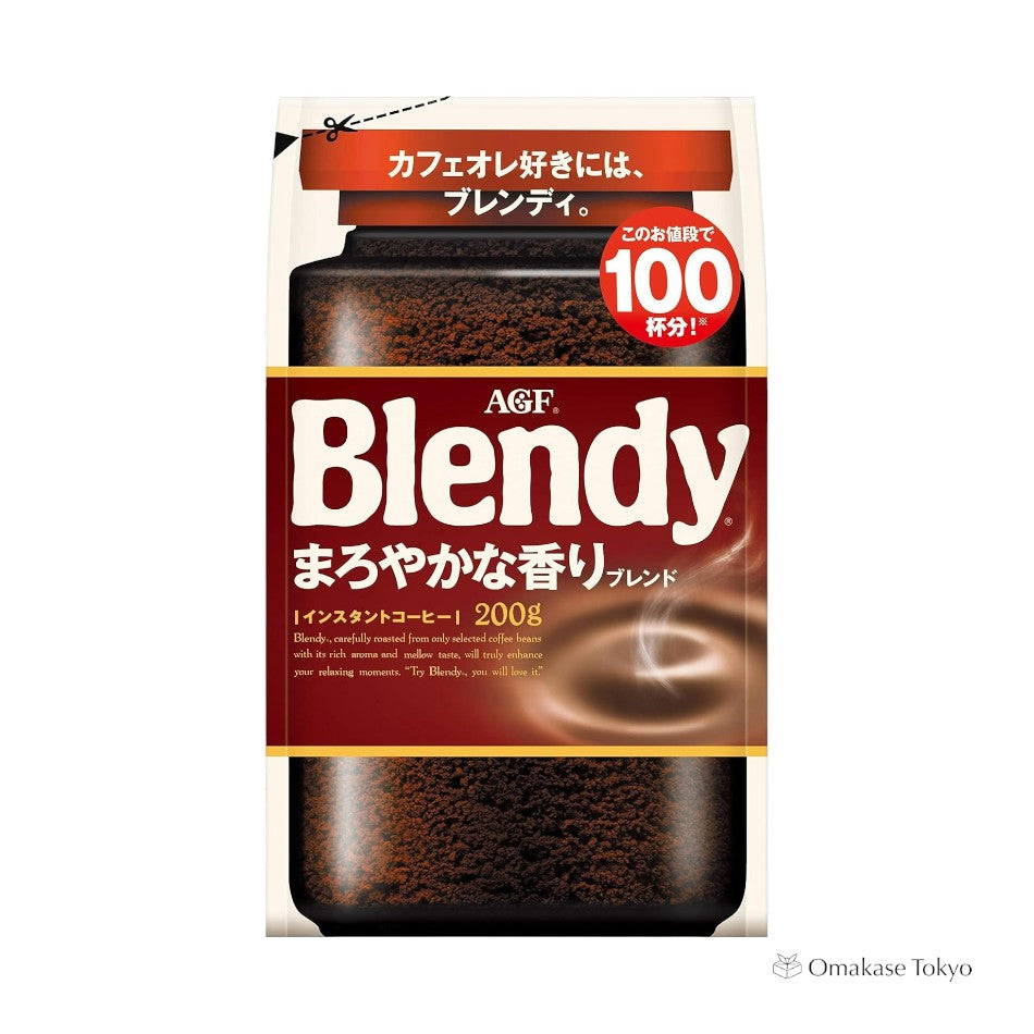 AGF Blendy Mellow Fragrance Cafe au Lait Refill