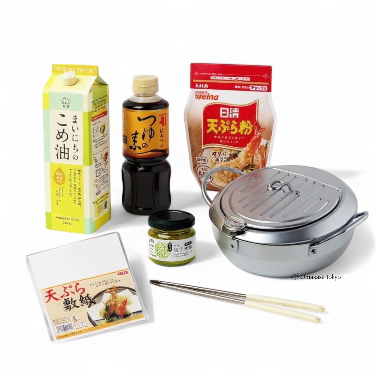 Ensemble de cuisson Tempura Easy Starter avec kit d'ingrédients Tempura