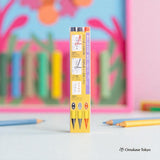 Ensemble de stylos pinceaux Akashiya Shinmouhitsu 3 couleurs