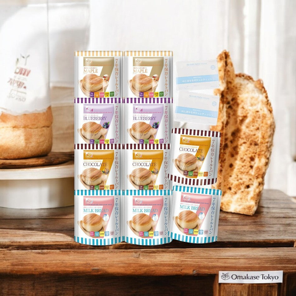 TRIEM Emergency Bread Set 10 Pieces 7-Year Shelf Life