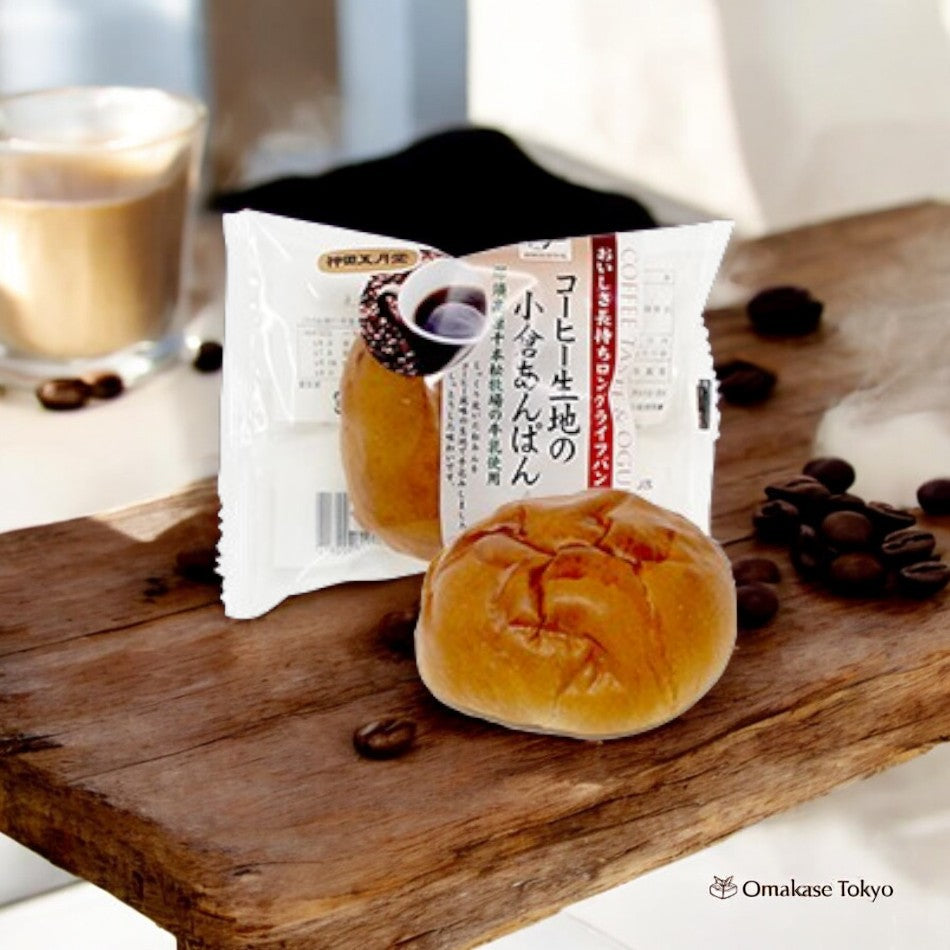 Kanda Satsukido Coffee Dough Red Bean Bun (12 Pieces)