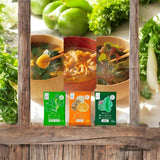 Soupe Miso lyophilisée 3 types, réduite en sel