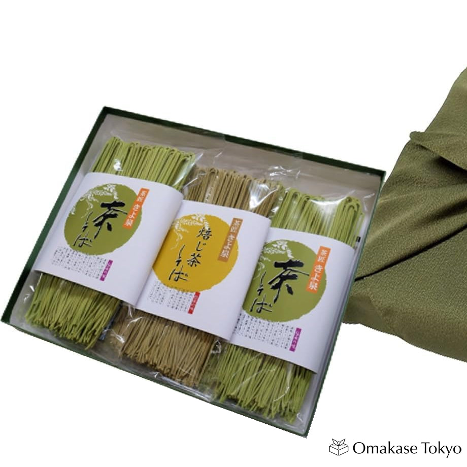 清仙宇治抹茶Houjicya绿茶荞麦面
