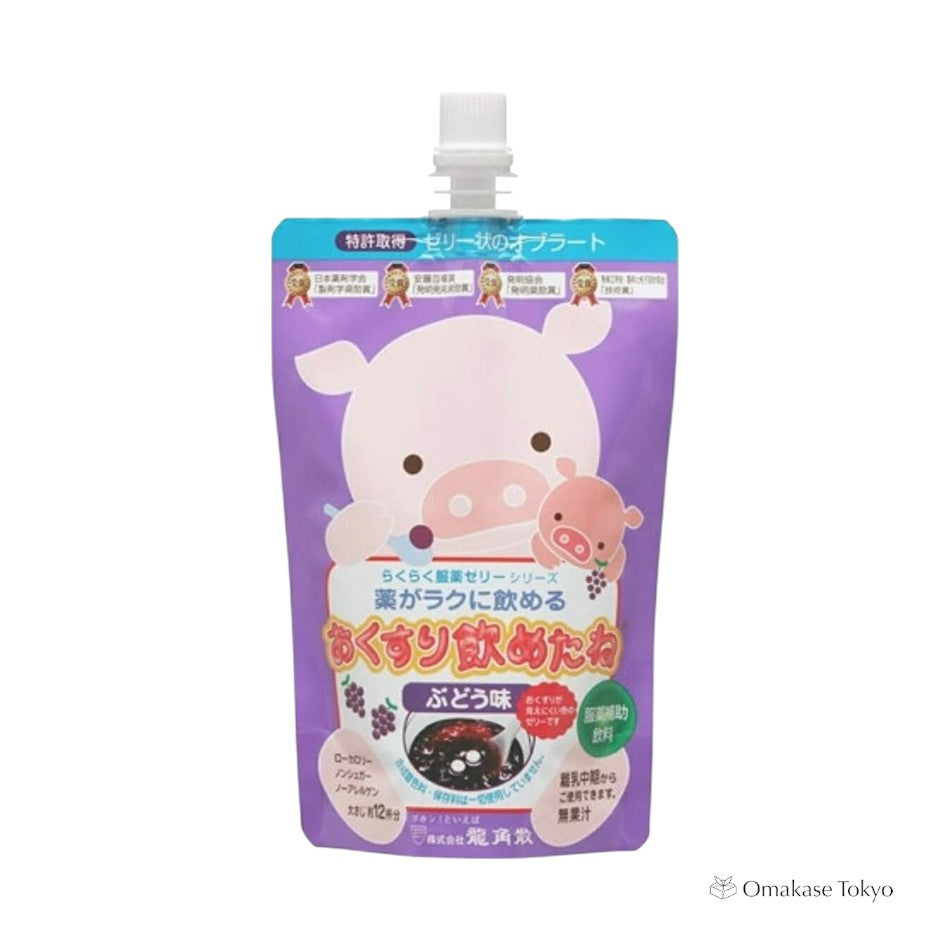 Ryukakusan Okusuri Nometane Grape Jelly