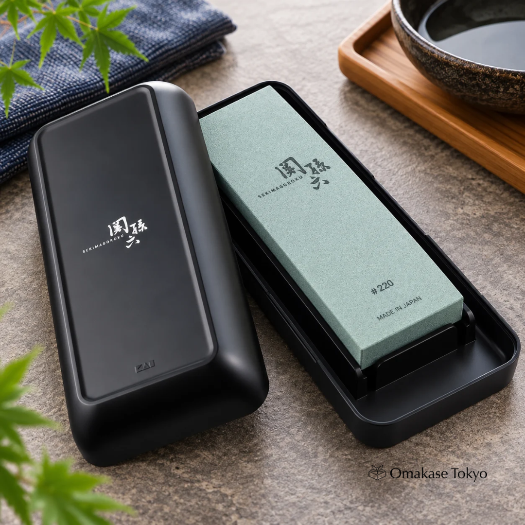 Japanese Whetstone Sharp Pebble – KAI Sekimagoroku Ultra Finishing Whetstone