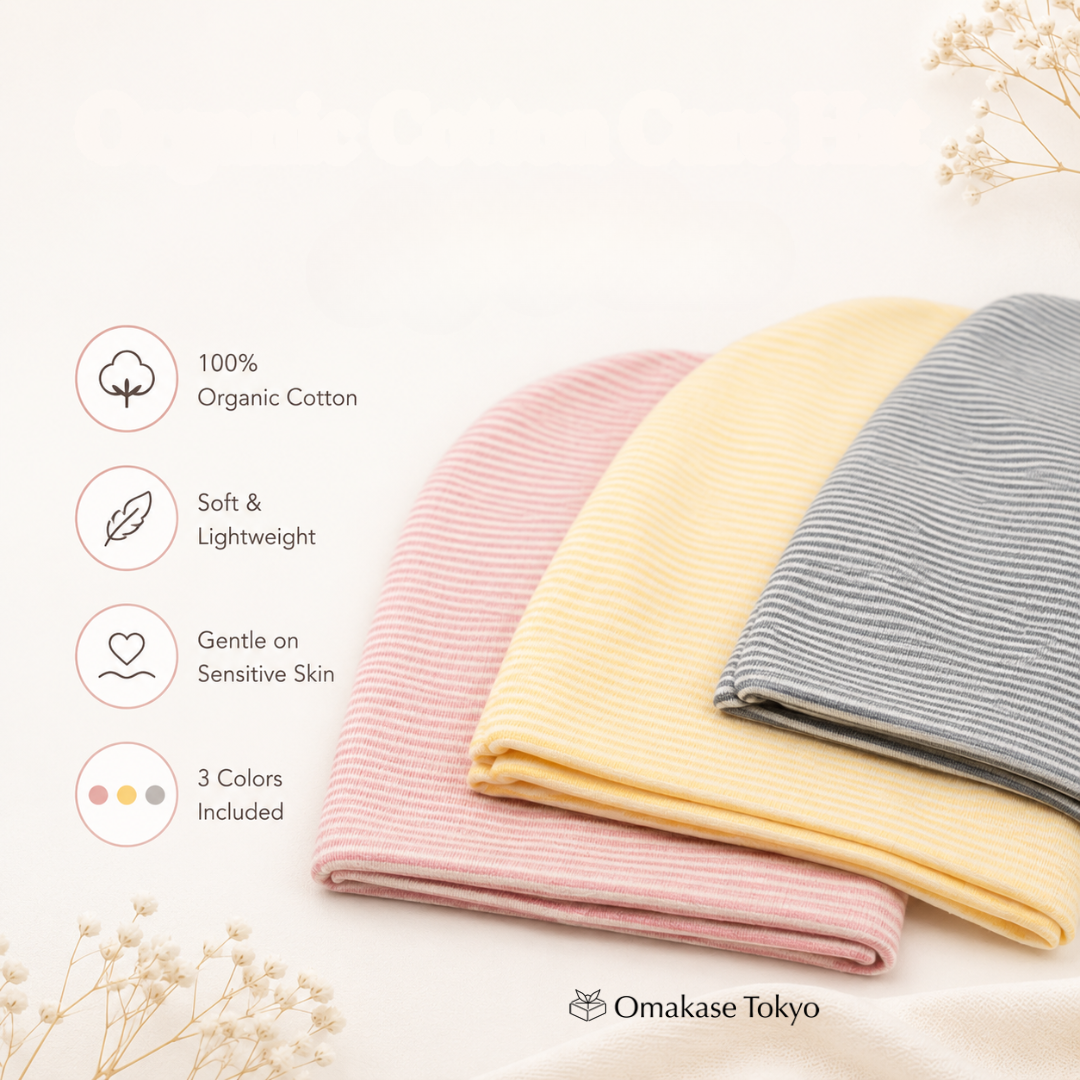 Care Hat Organic Cotton 3-Piece Set