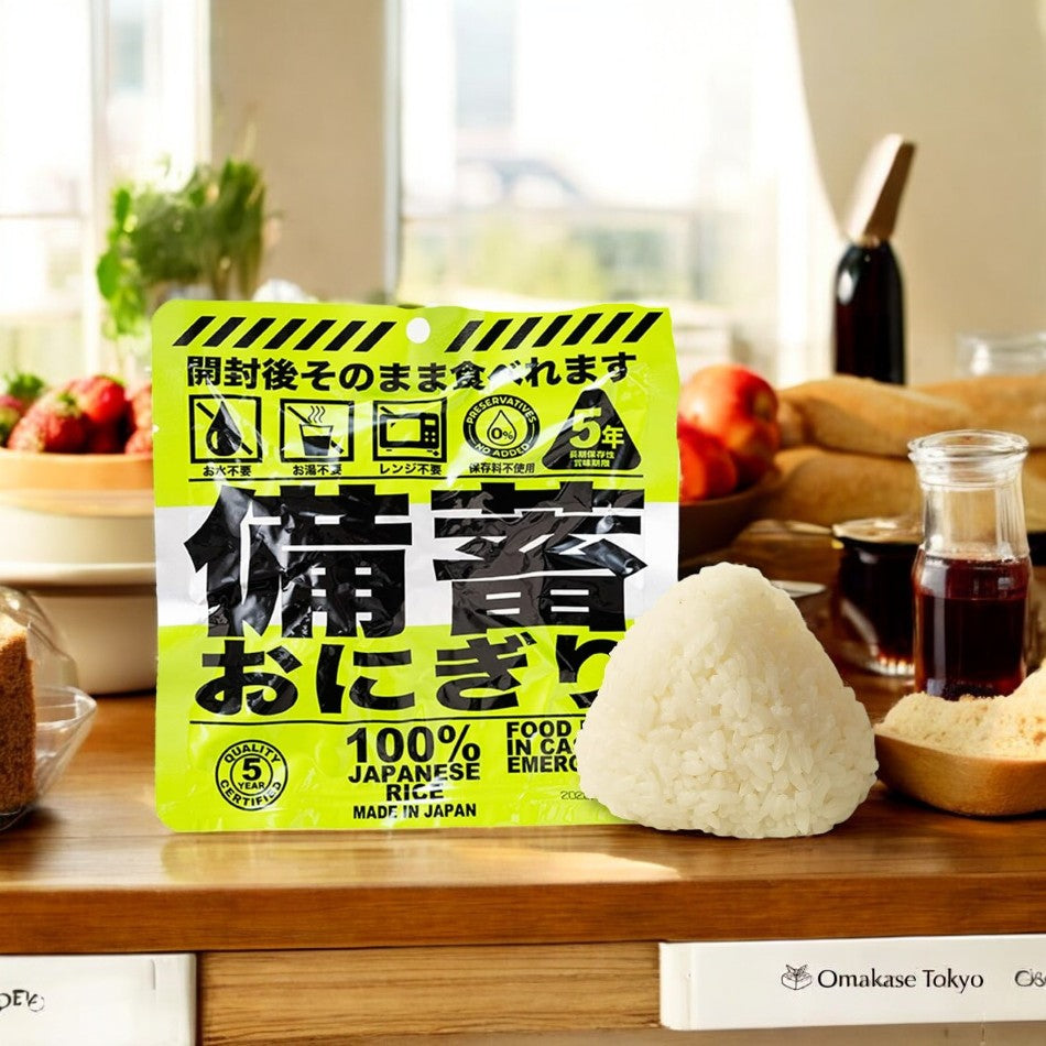 Boulettes de riz à la sauce soja longue conservation prêtes à manger