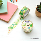 Masking Tape Japonais Washi Lotus et Poisson Rouge