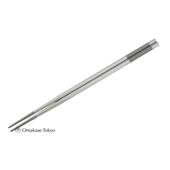 Baguettes de cuisson longues légères en acier inoxydable Shimomura 30 cm