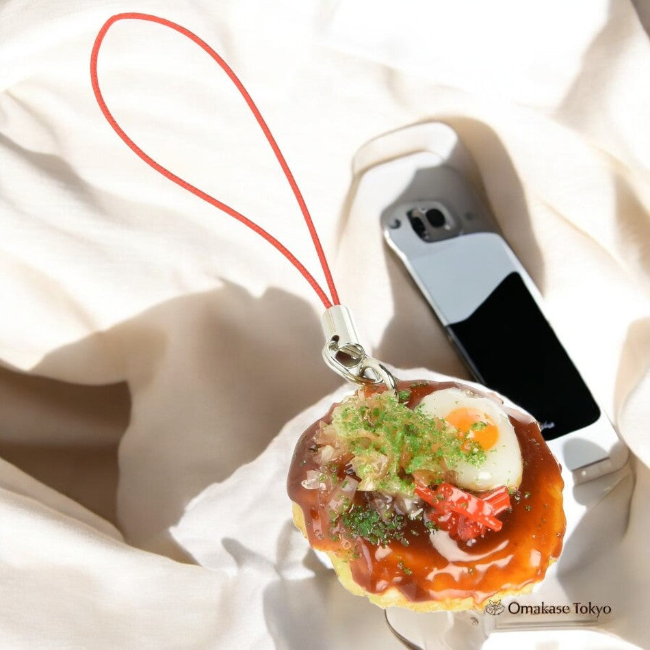 Échantillon de nourriture Sangle mobile Okonomiyaki
