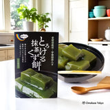 宇治抹茶融化葛麻糬