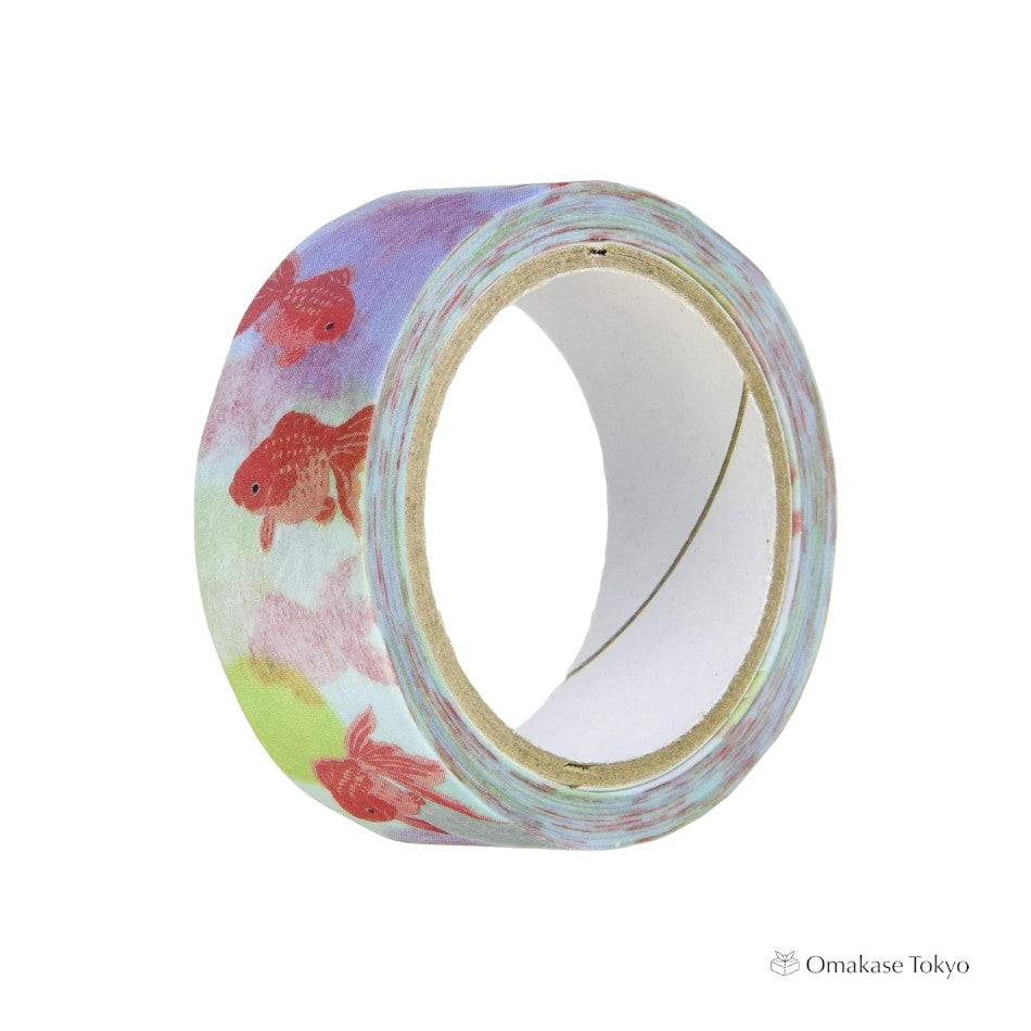 Ruban de masquage japonais Washi Poisson rouge