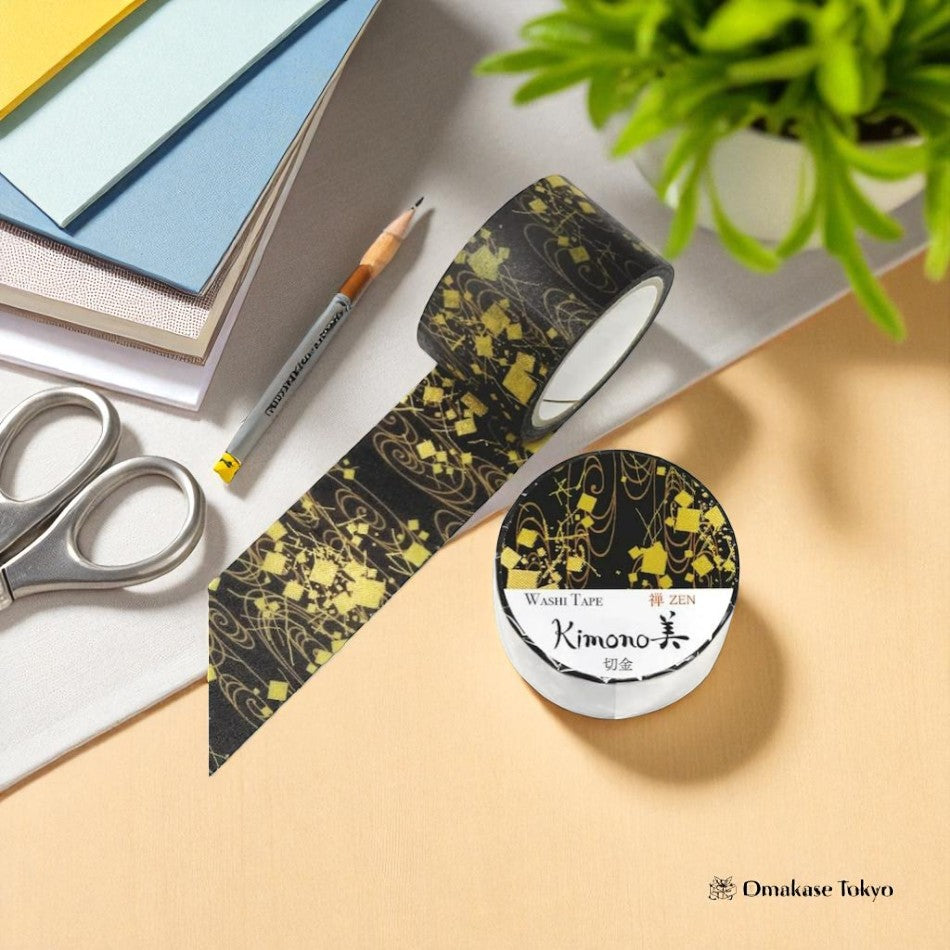 Ruban de masquage japonais Washi Kirikane
