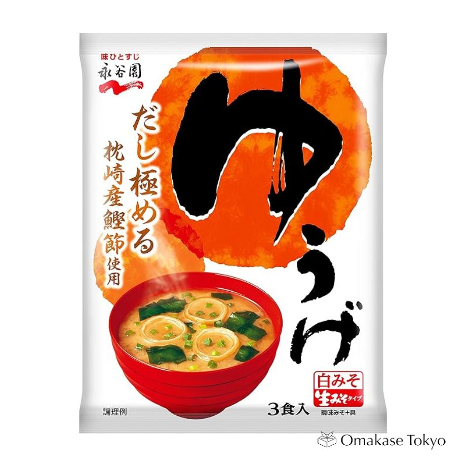 Nagatanien Miso Soup Yuuge 3 servings x 10 pieces