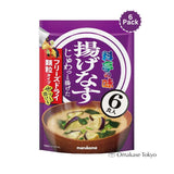 Soupe miso lyophilisée Marukome Aubergines frites 6 portions x 6 sachets