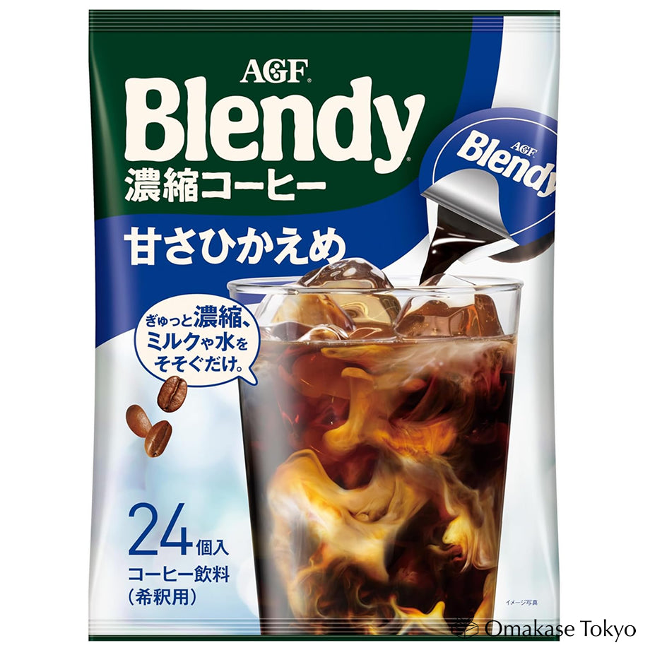 AGF 混合咖啡浓缩淡甜 24 片