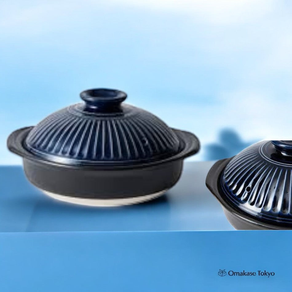 Ginpo Kikka Banko Donabe Pot en argile japonais 3 variantes