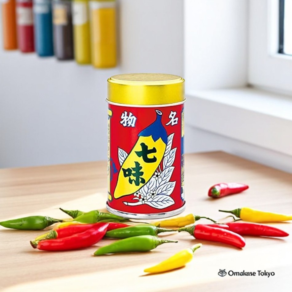 Boîte de piments Hachimanya Shichimi