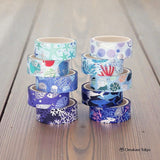Ensemble de 24 rouleaux de ruban de masquage YUBX Marine Life