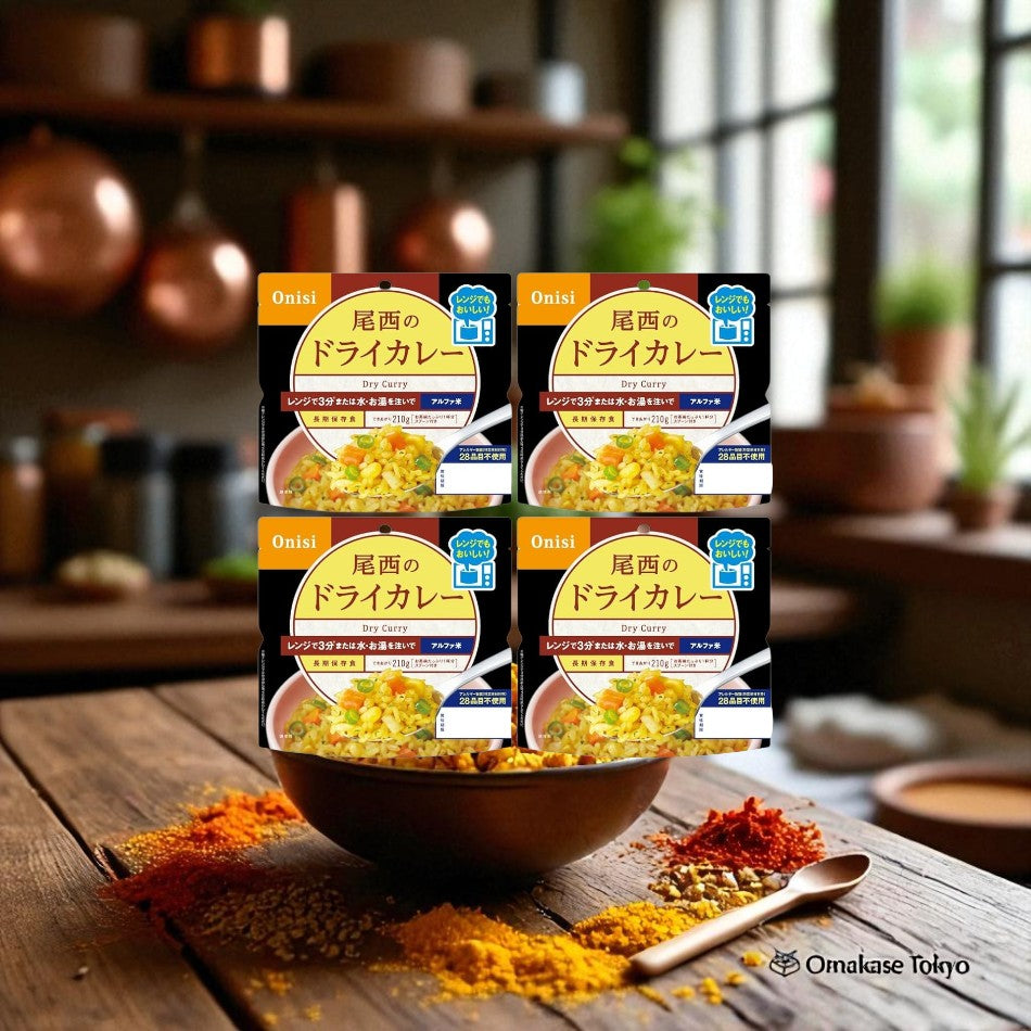 Bisai Foods 阿尔法米干咖喱 4 袋