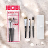 ROSY ROSA Ensemble de mini pinceaux à sourcils