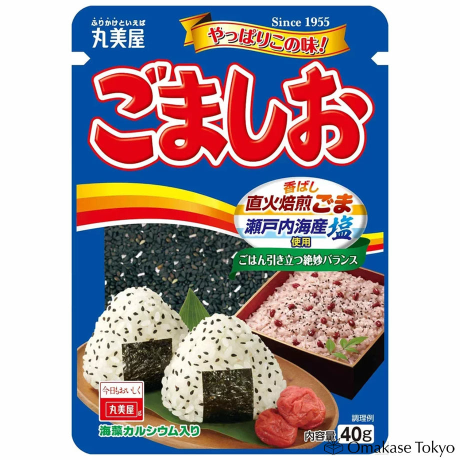 Marumiya Gomashio Furikake 芝麻盐米调味料 40g