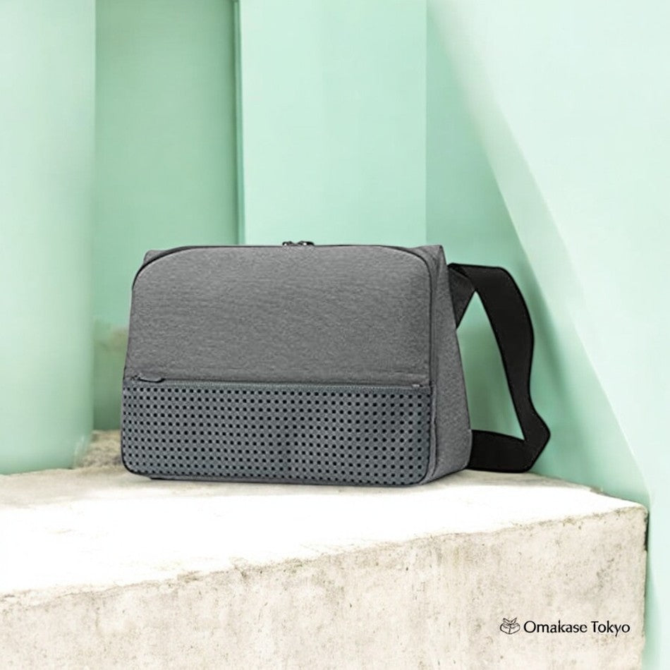 Hiraku PC Bag – Sac à bandoulière triangulaire intelligent pour ordinateur portable