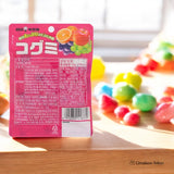 Assortiment de gommes aux jus de fruits UHA Mikakuto Kogumi 85 g